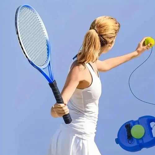 Solo Tennis Trainer Rebound Ball with String – Perfect for Self-Practice