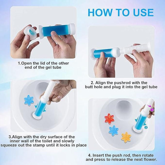 Toilet Deodorant Gel Stamps