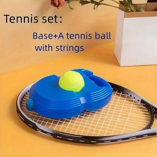 Solo Tennis Trainer Rebound Ball with String – Perfect for Self-Practice