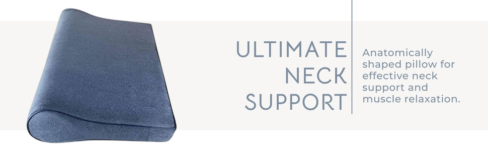 Cervical Pillow | Neck Pillow to Maintain Correct Posture of the Neck & Spine Alignment